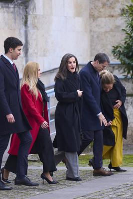 Queen Letizia attends Closing of the 17th ‘International Seminar on Language and Journalism’-stock-foto