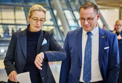 Fraktionssitzung der AfD-stock-foto