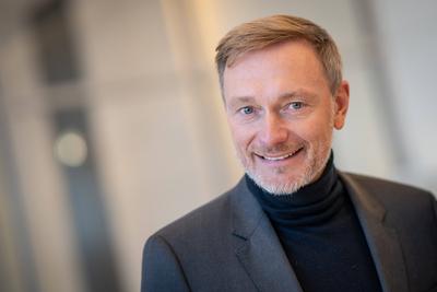 RECORD DATE NOT STATED FDP-Parteivorsitzender und Bundesfinanzminister Christian Lindner zu Beginn der Fraktionssitzung-stock-foto