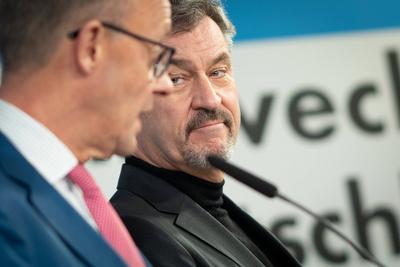 Vorstellung Wahlprogramm von CDU und CSU zur Bundestagswahl 2025 ?-stock-foto