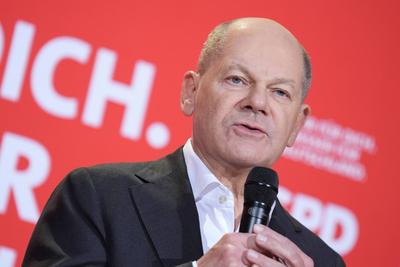 SPD Pressekonferenz zur Wahlkampagne 2025 im Anschluss an die Gremiensitzungen-stock-photo