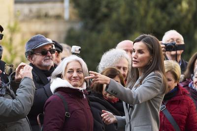 Queen Letizia attends Closing of the 17th ‘International Seminar on Language and Journalism’-stock-foto
