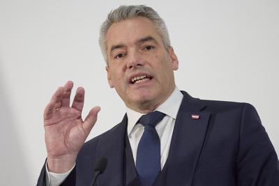 Koalitionsgespr?che ?VP, SP?,  NEOS-stock-foto