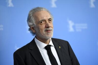 Regisseur Fernando Trueba beim Photocall zum Film LA REINA ESPANA / THE QUEEN OF SPAIN anl?sslich der 67. Berlinale 67.-stock-foto