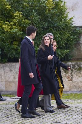 Queen Letizia attends Closing of the 17th ‘International Seminar on Language and Journalism’-stock-foto