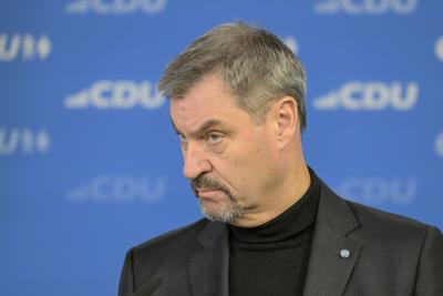 GER, Berlin, GER, Berlin, Pressekonferenz zur Vorstellung des gemeinsamen Wahlprogramms von CDU und CSU in Berlin, 17.12.24-stock-foto