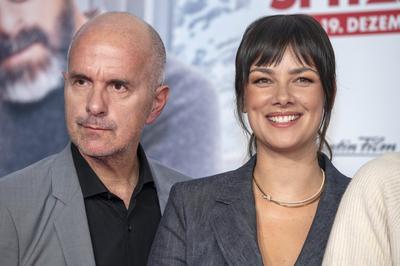 Christoph Maria Herbst, Janina Uhse-stock-foto