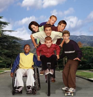 Film Stills from Malcolm in The Middle Christopher Kennedy Masterson Bryan Cranston Justin Berfiel-stock-foto