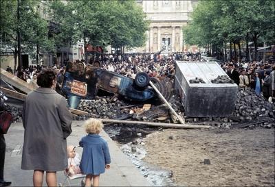 Events of May-June 1968. Occupation-stock-foto