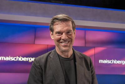 Maischberger aus K?ln am 17. Dezember 2024 zu CDU und Trump.-stock-foto