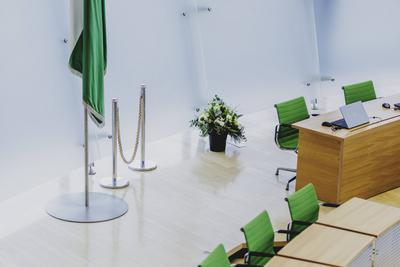 Wahl des Ministerpraesidenten im Saechsischen Landtag-stock-foto