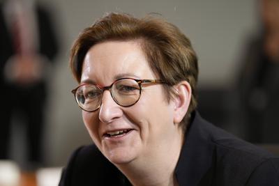 Auftaktbilder, Kabinettssitzung der Bundesregierung-stock-foto