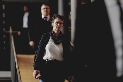 Wahl des Ministerpraesidenten im Saechsischen Landtag-stock-foto
