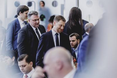 Wahl des Ministerpraesidenten im Saechsischen Landtag-stock-foto
