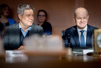123. Sitzung des Bundeskabinett-stock-photo