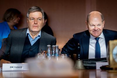 123. Sitzung des Bundeskabinett-stock-photo