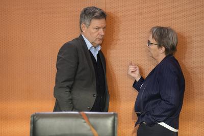 Auftaktbilder, Kabinettssitzung der Bundesregierung-stock-foto