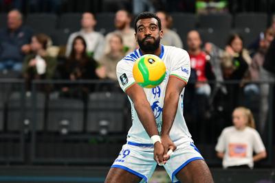 Volleyball I Herren I Saison 2024-2025 I Champions League Volley I 4th Round Leg 4  CLVM 84 I SVG L?neburg - Levski SOFIA I 18.12.2024-stock-photo