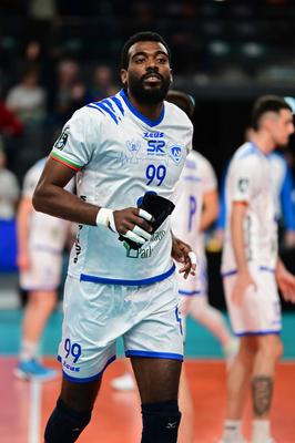 Volleyball I Herren I Saison 2024-2025 I Champions League Volley I 4th Round Leg 4  CLVM 84 I SVG L?neburg - Levski SOFIA I 18.12.2024-stock-photo