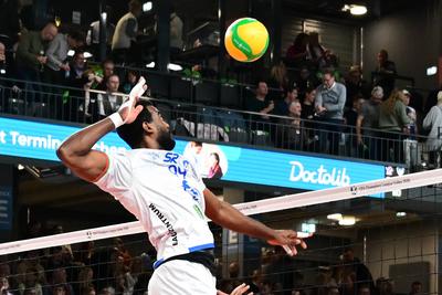 Volleyball I Herren I Saison 2024-2025 I Champions League Volley I 4th Round Leg 4  CLVM 84 I SVG L?neburg - Levski SOFIA I 18.12.2024-stock-photo