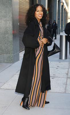 Kerry Washington at The View-stock-foto