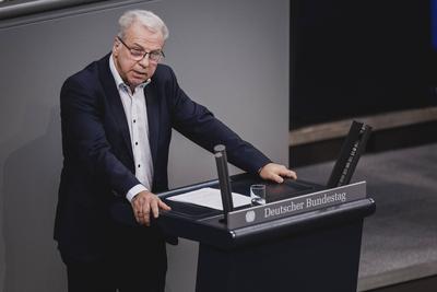 Klaus Stoeber, Mitglied des Deutschen Bundestages (AfD), aufgenommen im Rahmen einer Sitzung des Deutschen Bundestages z-stock-foto