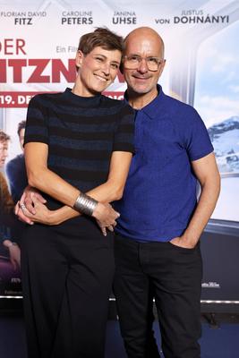 Christoph Maria Herbst und Gisi Herbst-stock-foto