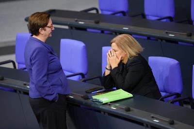 Deutscher Bundestag. 207. Plenarsitzung-stock-foto