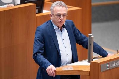 85. Sitzung des Landtags Nordrhein-Westfalen-stock-foto
