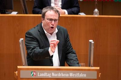 85. Sitzung des Landtags Nordrhein-Westfalen-stock-foto