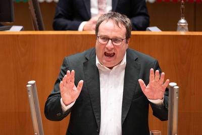 85. Sitzung des Landtags Nordrhein-Westfalen-stock-foto