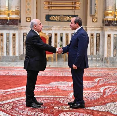 Egyptian President Abdel Fattah El-Sisi inaugurates the D8 Summit for Economic Cooperation-stock-photo