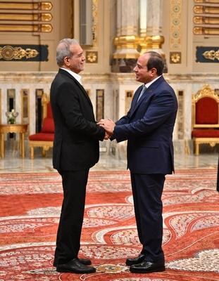 Egyptian President Abdel Fattah El-Sisi inaugurates the D8 Summit for Economic Cooperation-stock-photo