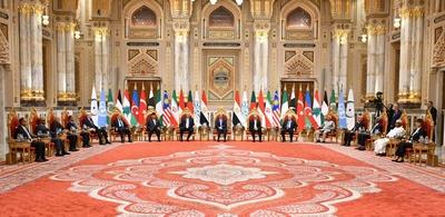 Egyptian President Abdel Fattah El-Sisi inaugurates the D8 Summit for Economic Cooperation-stock-photo
