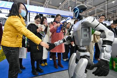 2024 World Intelligent Manufacturing Expo in Nanjin-stock-foto