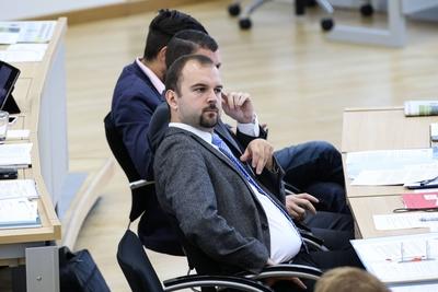 Daniel Roi AfD Sachsen Anhalt Landtagssitzung im Landtag von Sachsen Anhalt in Magdeburg Fotog-stock-foto