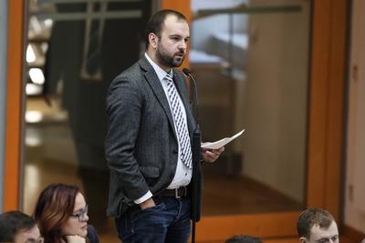 Daniel Roi AfD Sachsen Anhalt Landtagssitzung im Landtag von Sachsen Anhalt Fotografiert am 19-stock-foto