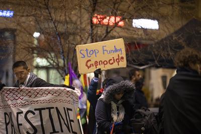 Demos Erfurt gegen Antisemitismus-stock-foto