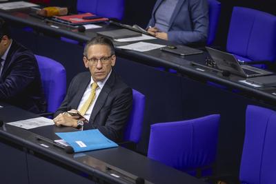 Finanzminister Kukies-stock-foto