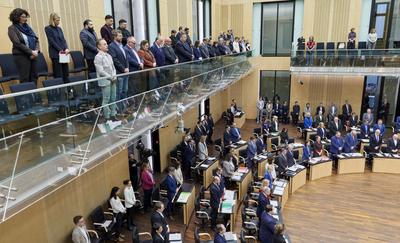 1050. Sitzung des Bundesrates-stock-foto