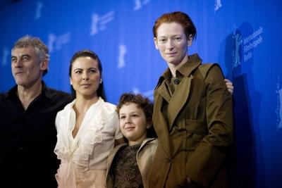 V.l.n.r.: Regisseur Erick Zonca, Kate del Castillo, Aidan Gould und Tilda Swinton anl?sslich eines Pressetermins zum Fil-stock-foto
