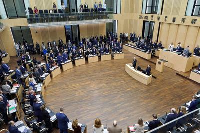 1050. Sitzung des Bundesrates-stock-foto