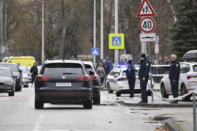 Zagreb, 201224. Knife attack in Precko elementary school in Zagreb. A young male attacked a teacher and students with a knife. Photo: Damir Krajac / CROPIX Zagreb Croatia Copyright: xxDamirxKrajacx napad_skola_precko32-201224-stock-foto