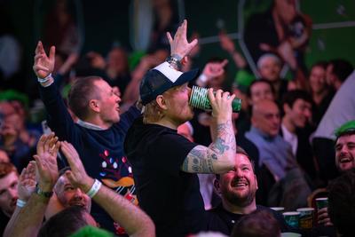 Paddy Power2025 World Darts Championship-stock-photo