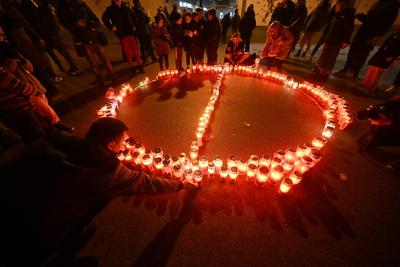 Croatia, Zagreb, 201224. Knife attack in Precko elementary school in Zagreb. A man attacked a teacher and students at sc-stock-foto