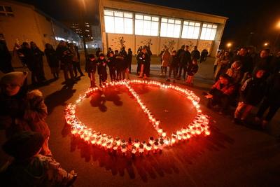 Croatia, Zagreb, 201224. Knife attack in Precko elementary school in Zagreb. A man attacked a teacher and students at sc-stock-foto
