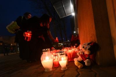 Croatia, Zagreb, 201224. Knife attack in Precko elementary school in Zagreb. A man attacked a teacher and students at sc-stock-foto