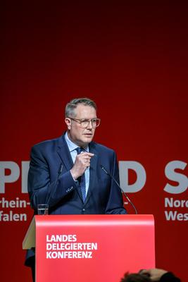 Landesdelegiertenkonferenz der NRWSPD --stock-foto