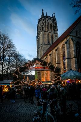 Weihnachtsm?rkte in M?nster --stock-photo