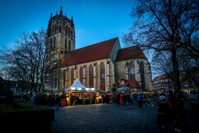 Weihnachtsm?rkte in M?nster --stock-photo